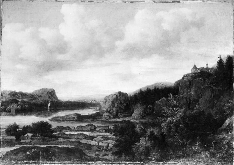 Paesaggio del fiume norvegese - Fuhrermuseum
